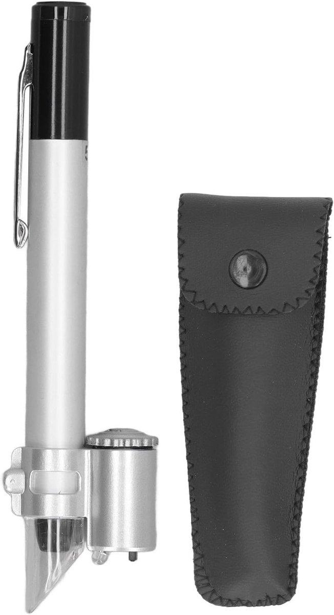 Portable Microscoop 50x - Draagbare LED Verlichting - Met Schaal - Voor Onderzoek en Observatie - ShopVlot