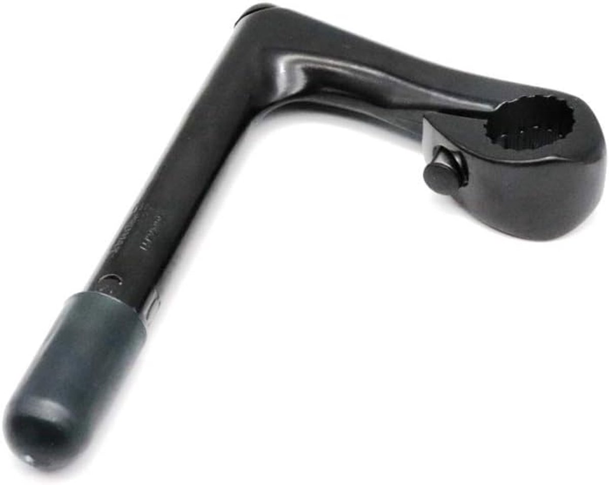 Fixed Singlespeed Classic two-piece stem 80 mm two-piece 22.2 mm 25.4 150 mm (black) - ShopVlot