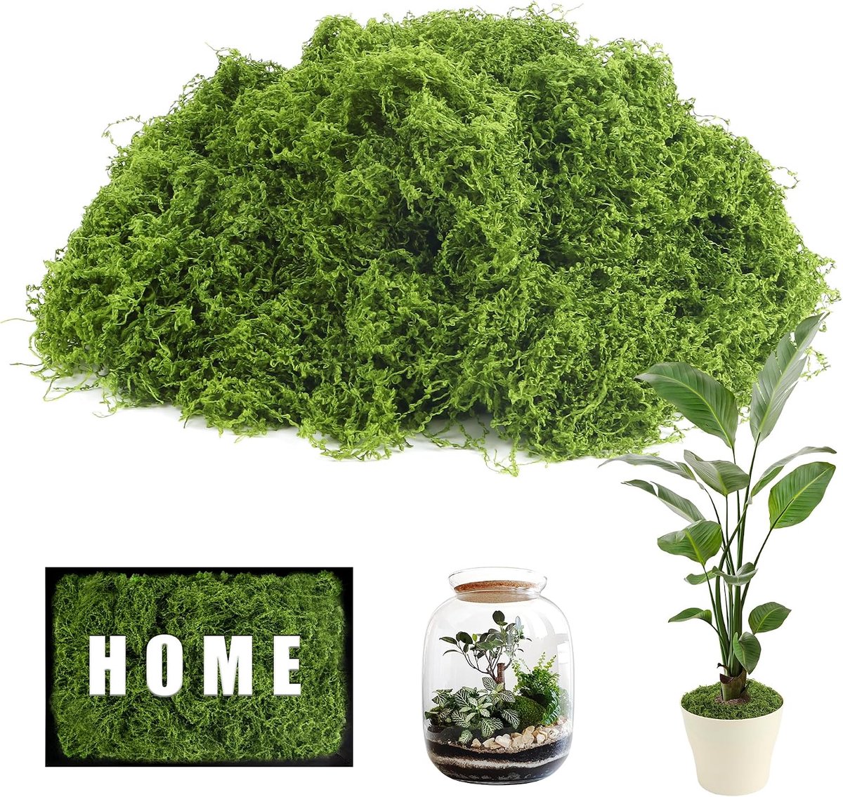 Kunststof Schuim 200 g - Realistische Planten Decoratie - Onderhoudsvrij - Voor Creatieve Composities - ShopVlot