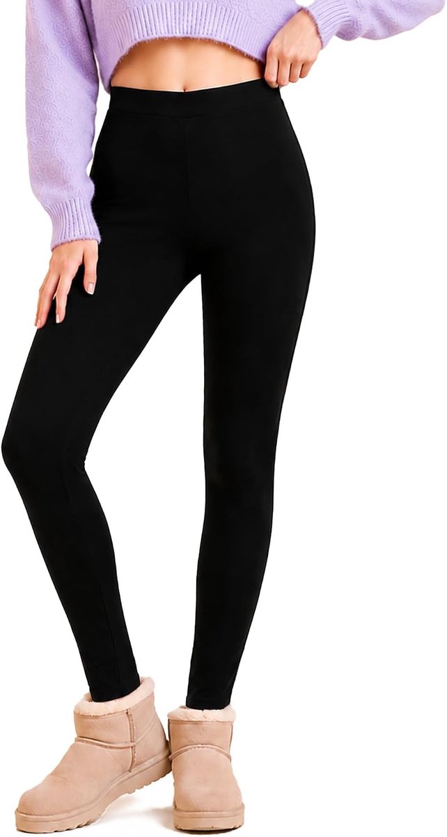 Thermoleggings dames S/M/L/XL - warme fleecevoering - perfect voor de winter - ShopVlot