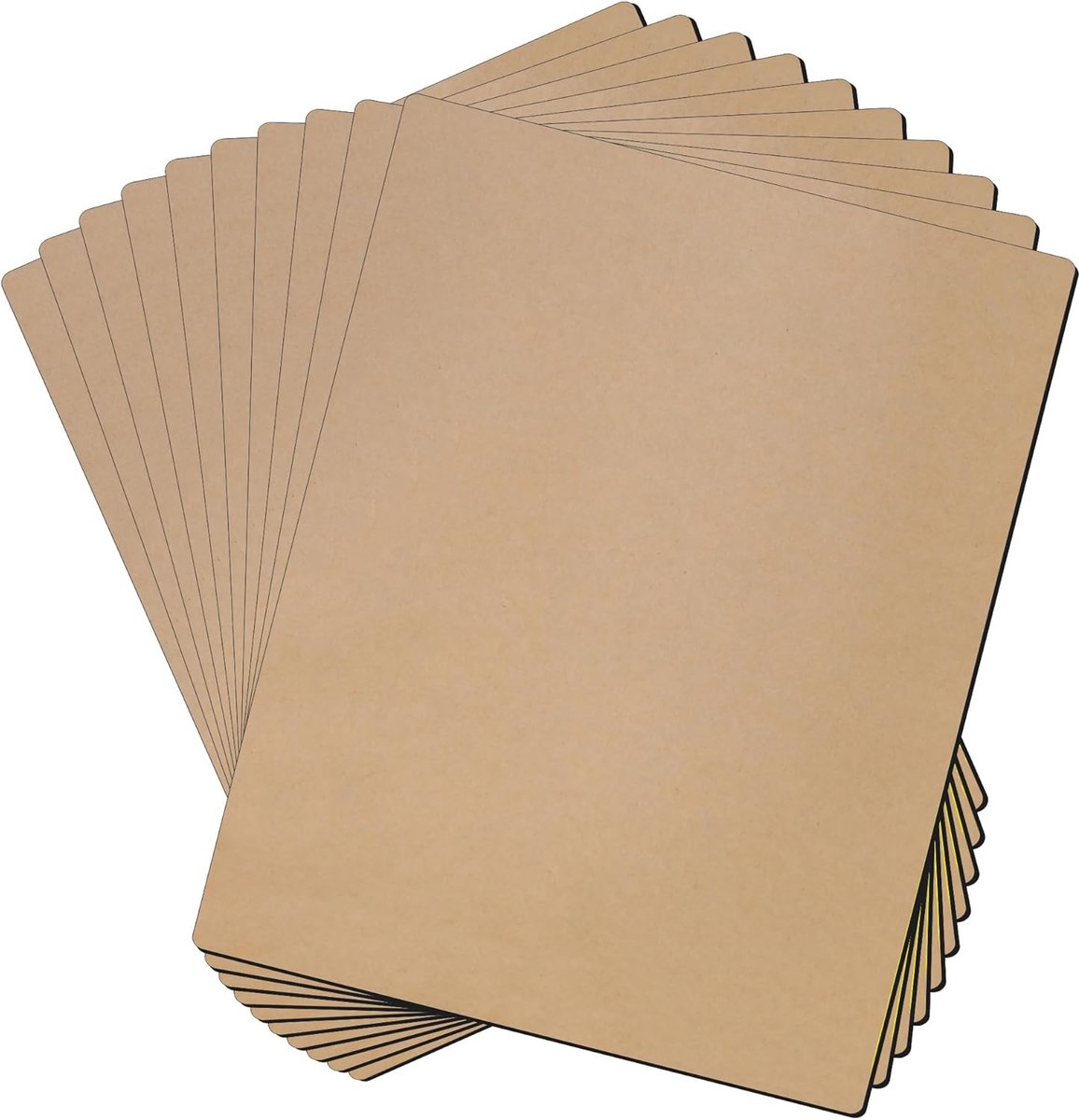 Magnetische Plakplaat 28cm x 36cm - Flexibel en Zelfklevend - Ideaal voor Foto's en Creatieve Projecten - 10-Pack - ShopVlot