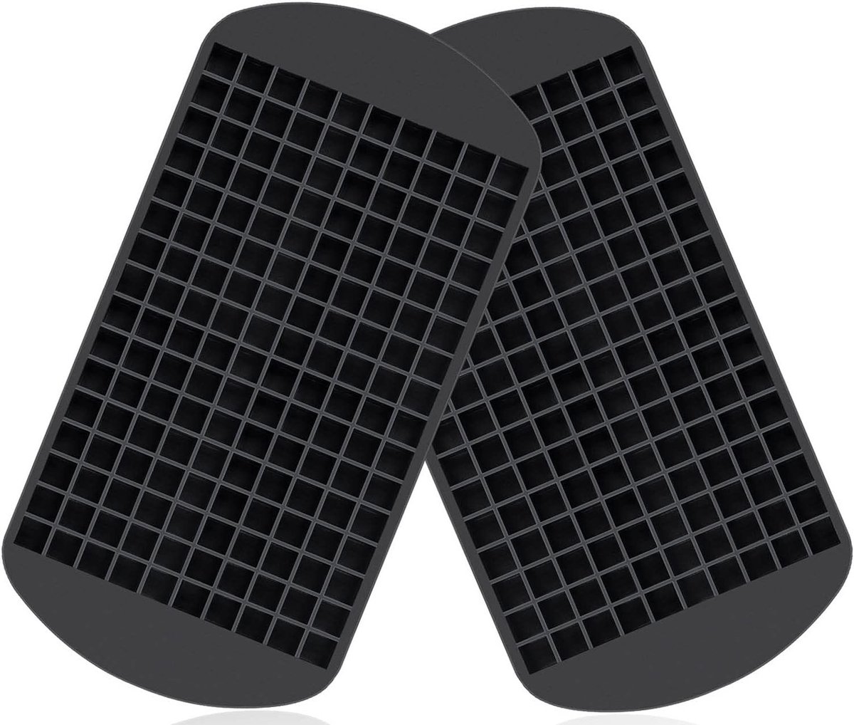 Mini-ijsblokjesvorm - Siliconen - 24 x 12 x 1,1 cm - Voor 160 IJsblokjes - Voor Keuken en Dranken