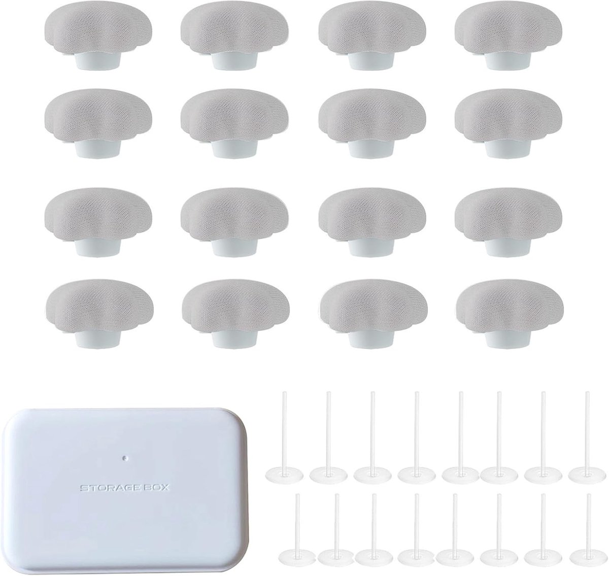 Quilthouder Dekbedspelden 16 Stuks - Plastic Antislip Clips - Veilig en Duurzaam - Voor Dekbedden en Kussens - ShopVlot