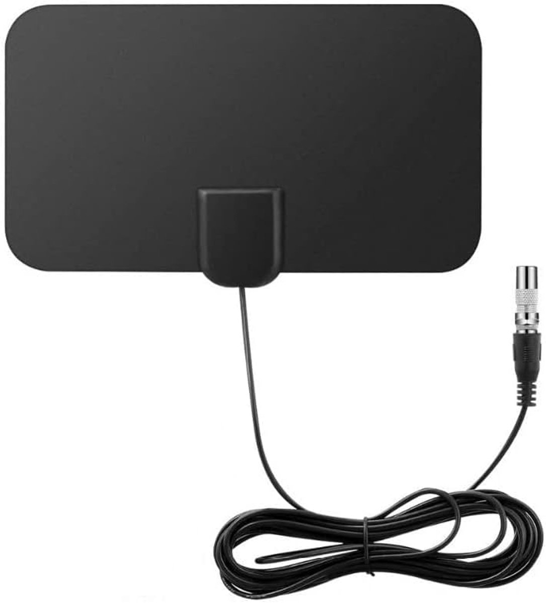 Indoor Mini Digitale TV Antenne 50 Mile Bereik - F-TV Compatibel - Ultra Dun Ontwerp - Ontvang Vrije TV Zenders - ShopVlot