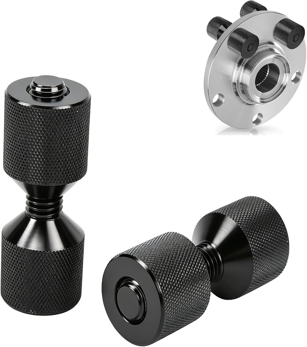 2Pcs Dubbel Gat Verbindingpinnen Set - Aluminium - Precisie Geproduceerd - Geschikt voor Auto's en Machines - ShopVlot