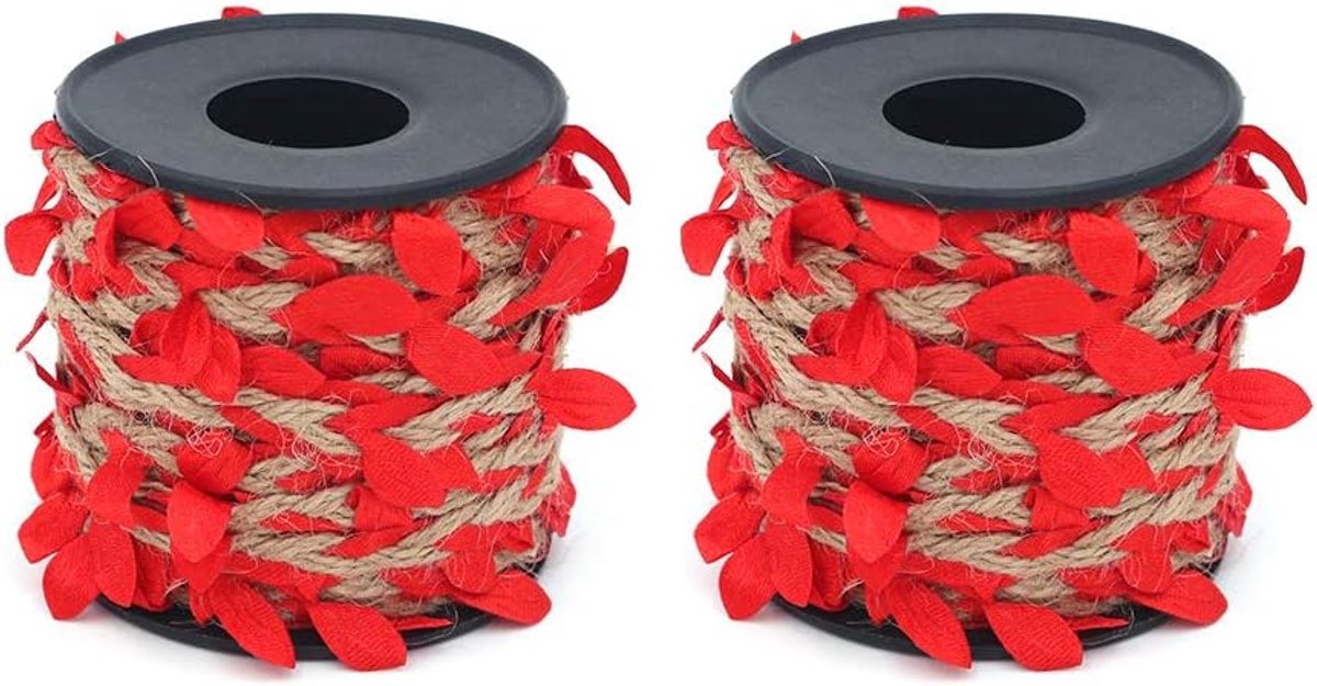 Jute touw 33 voet - bladeren lint - biologisch afbreekbaar - perfect voor bruiloften - ShopVlot