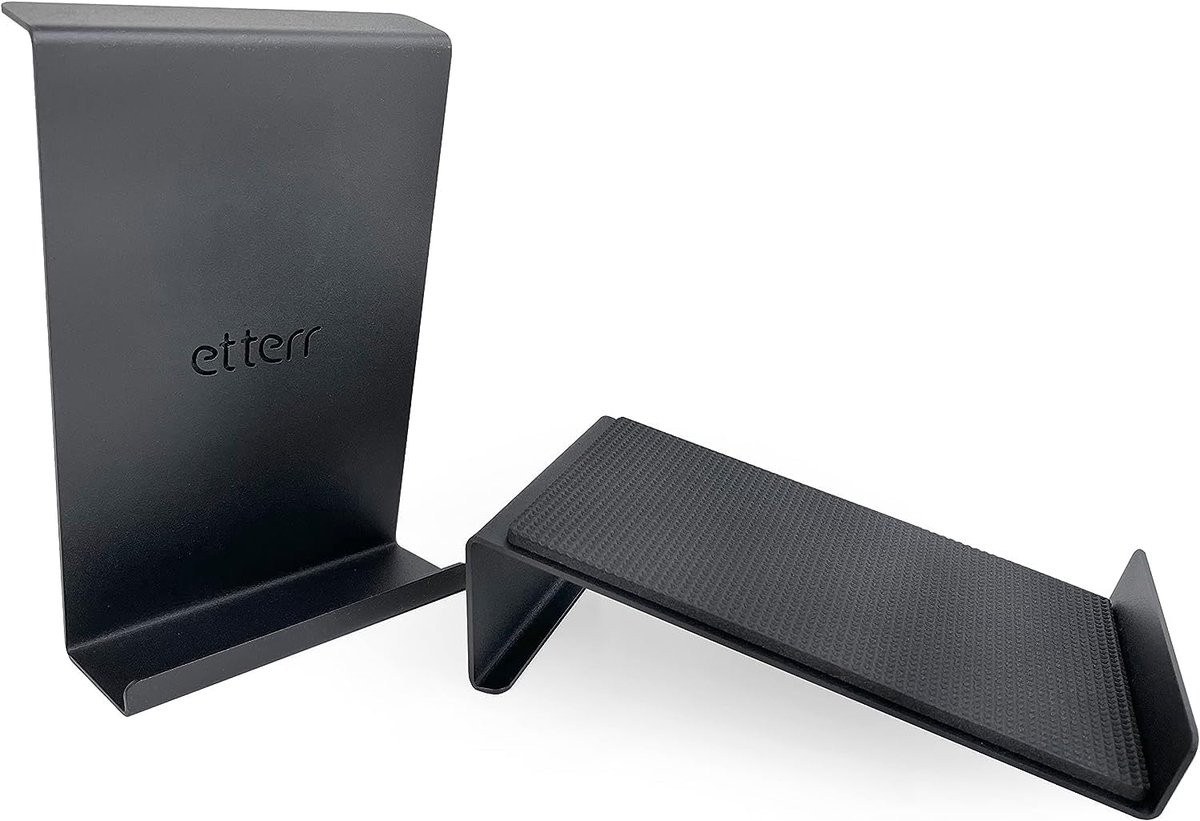 Speaker stand - zwart - 100% metaal - extreem sterk en solide - ShopVlot