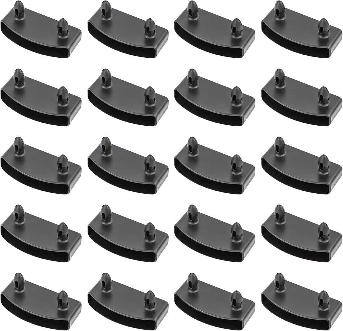 Bedlattenframehouder 53 mm - Robuust polyethyleen - Universale pasvorm - Duurzaam en betrouwbaar - ShopVlot