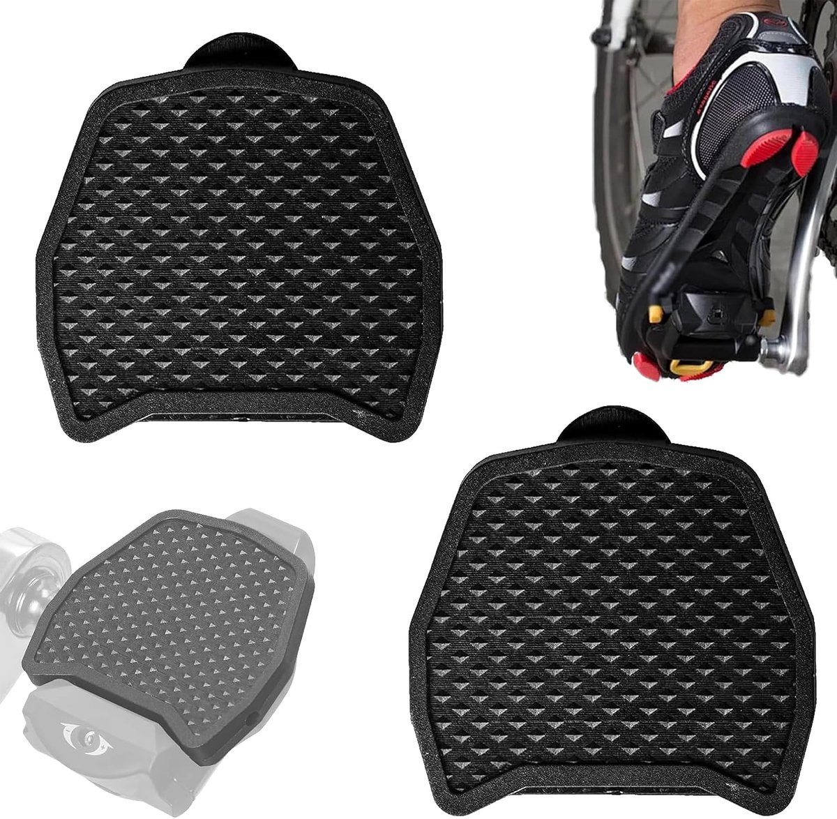 Pedalplaat adapter Shimano SPD - Flat e pedaalplaat - Snelle conversie - Ideaal voor racefietsen - ShopVlot