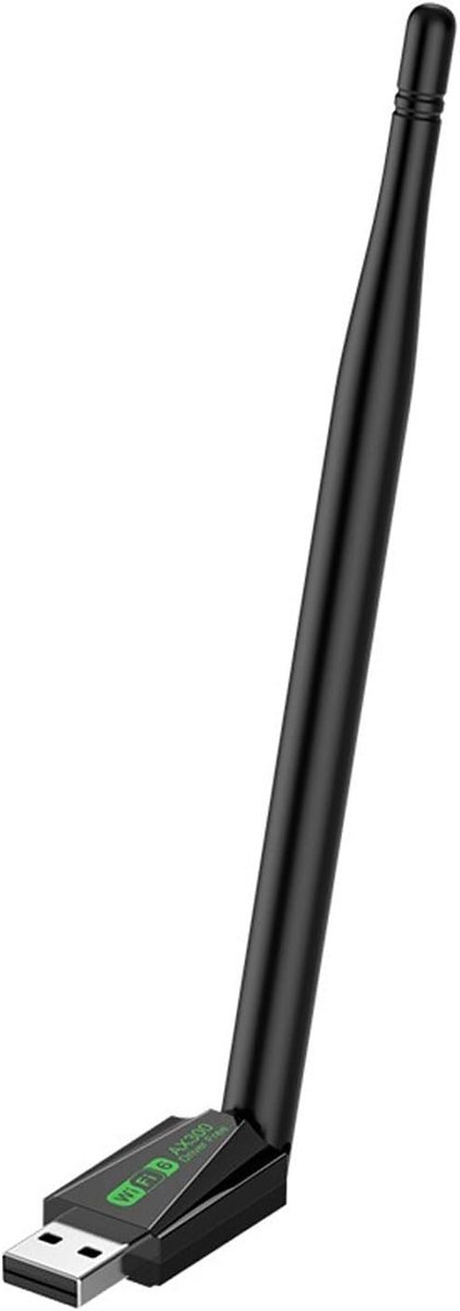 WiFi 6 WLAN Stick - Dual-Band - USB WLAN Adapter voor Linux en Windows - Versterkt je internetverbinding - ShopVlot