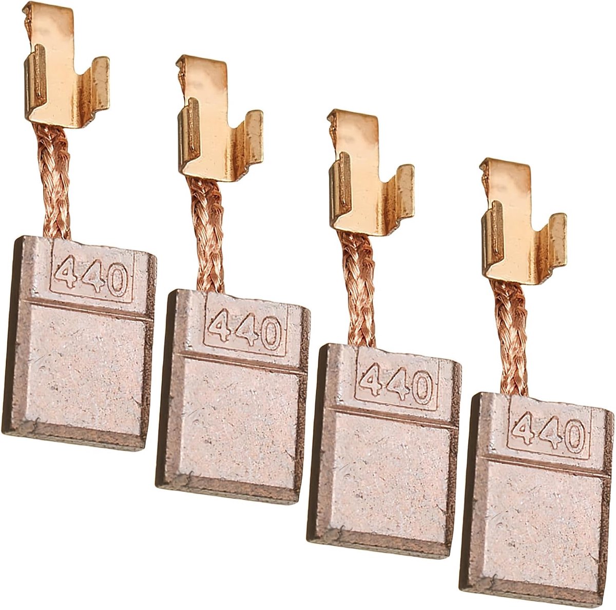4pcs Carbon Brushes 18V/14.4V CB440 Motor Carbon Brushes Compatible with DHP456/DDF456/BDF452/DTD140 - ShopVlot
