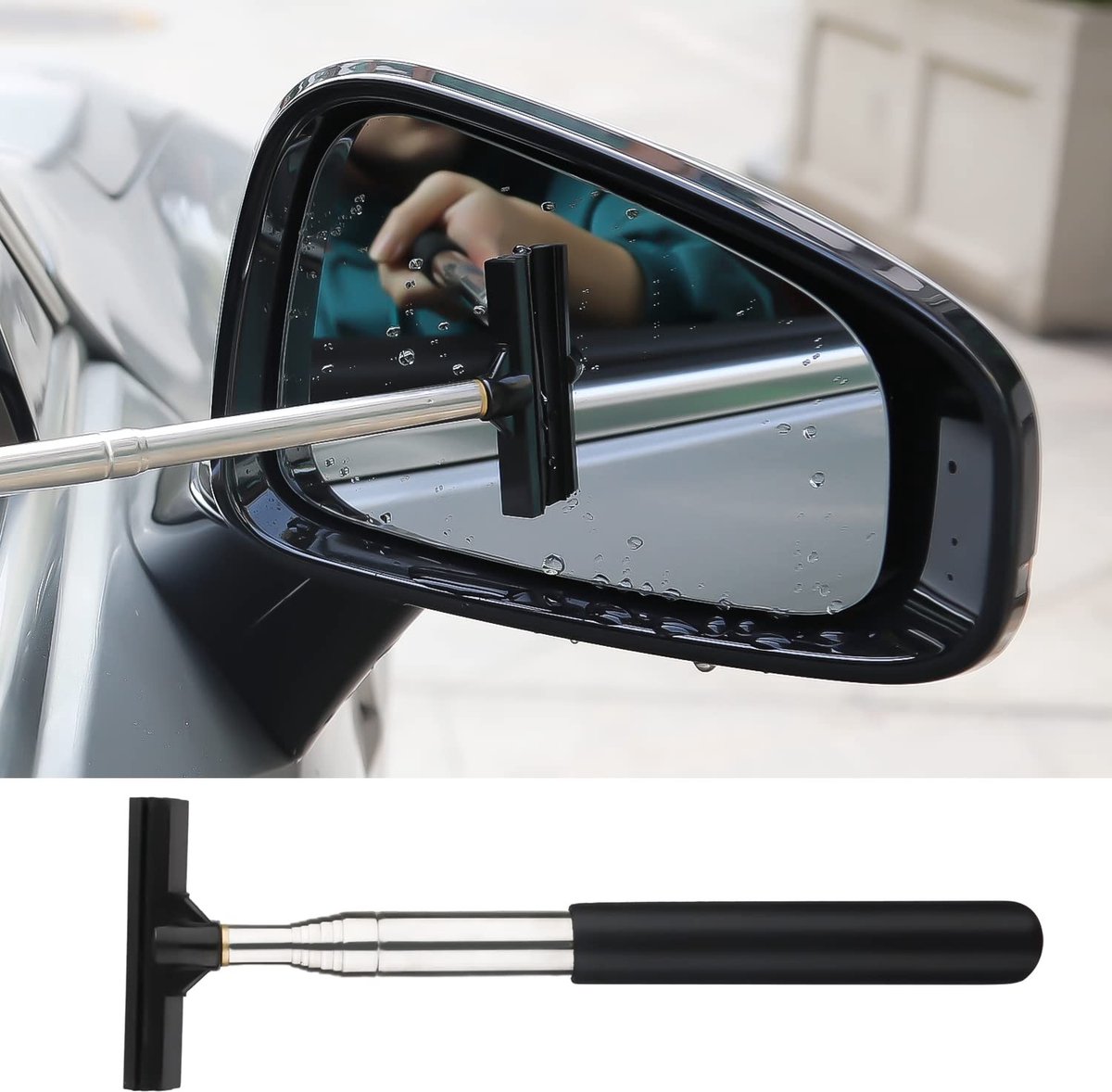 Solidchoice - Telescopische Achteruitkijkspiegelwisser voor Auto