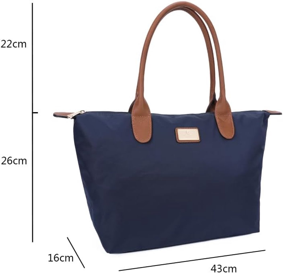 Gallantry Women's Bag Puck - Leather Look Shopper - Gallantry Paris Ladies Hand and Shoulder Bag - Leatherlook Shopper - ShopVlot