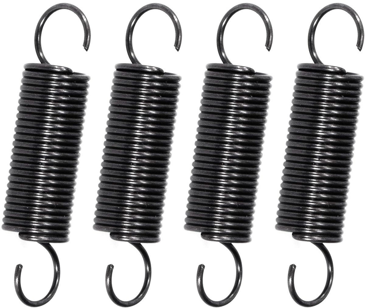 Verlengveren 25 mm, trekveren met haken, 90 graden, pianodraadveer, buitendiameter 6 mm, draaddiameter 0,6 mm, dikte - ShopVlot