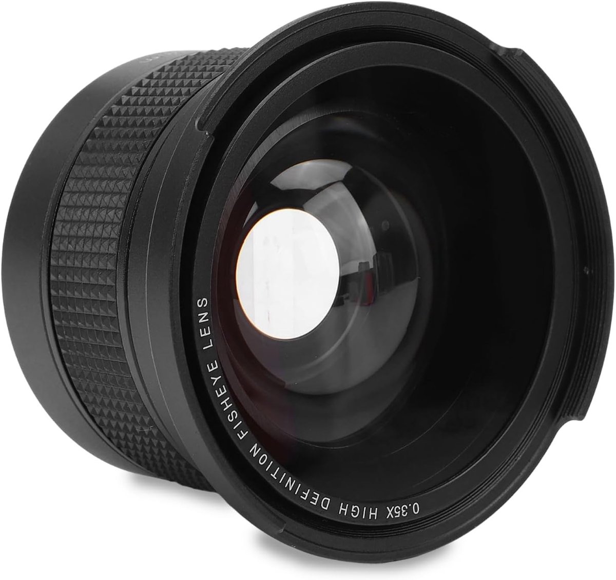 Ultra Wide Angle Lens 0.35x met Macrofunctie, Compatibel met AF-IR, Krachtig Optisch Glas voor Dag- en Nachtfotografie (49mm)