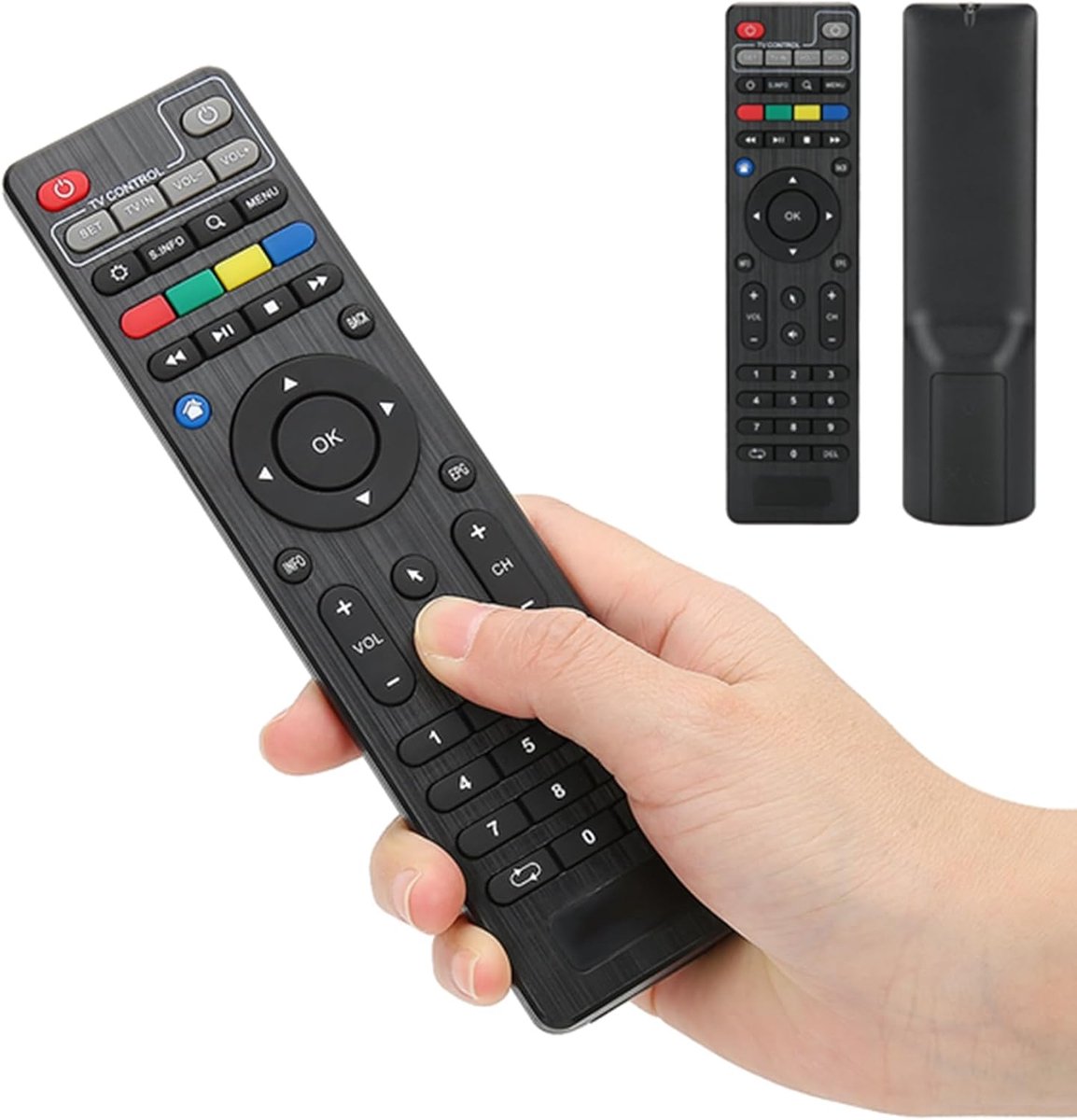Watris Veiyi Replacement Remote Control TV Remote Control TV Settop Box Replacement for Tvip412 Tvip415 Tvip605 - ShopVlot