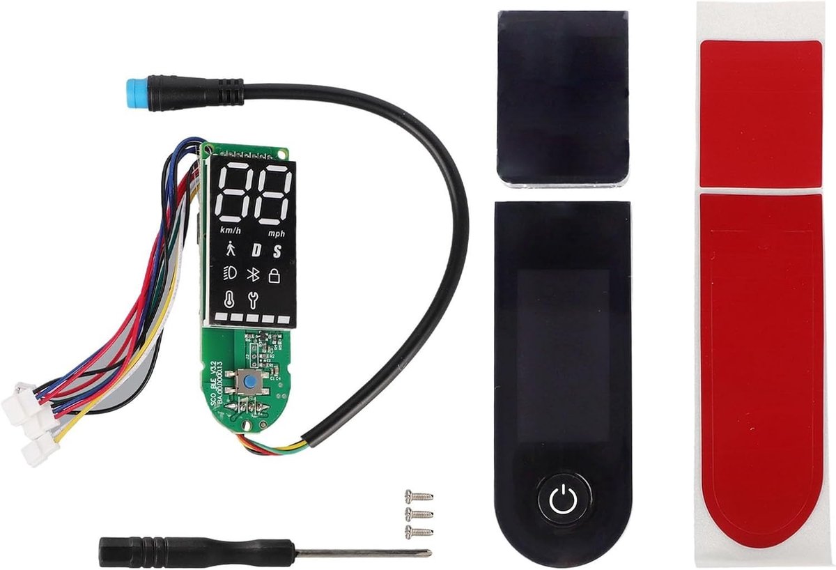 Elektrische Scooter Display Dashboard En Beschermhoes Vervanging Sets Voor Xiaomi 1S/PRO/PRO2/MI3 E-Scooter Accessoires - ShopVlot