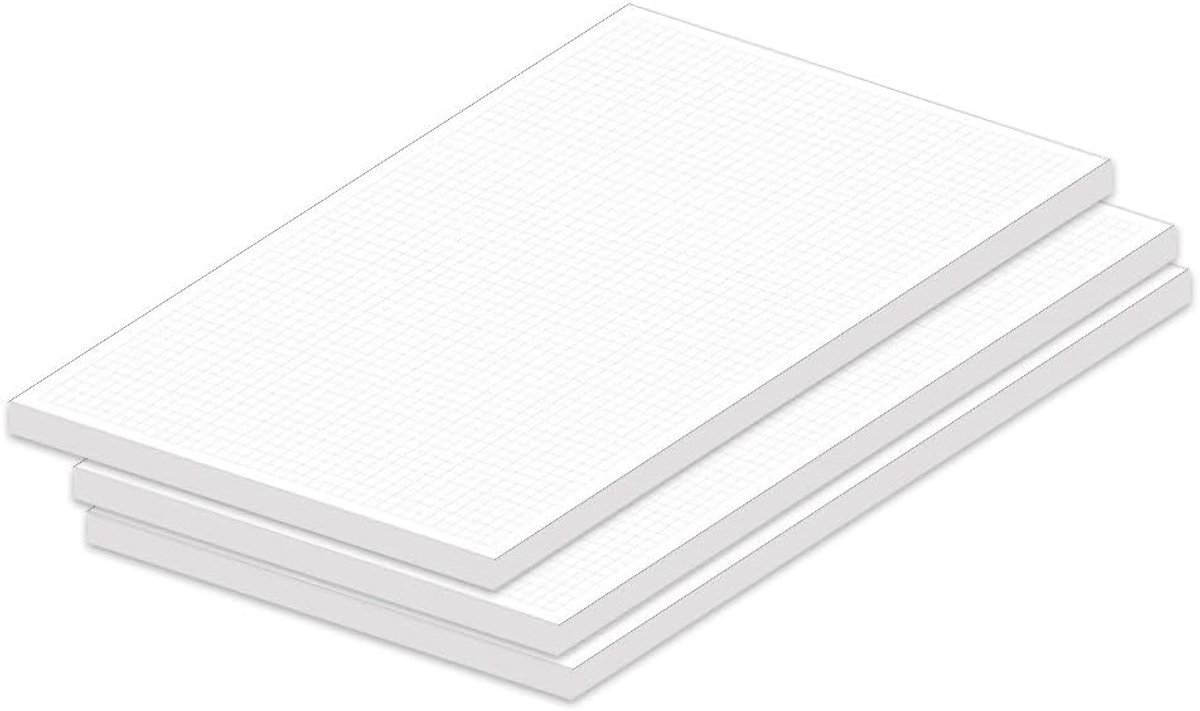 PRICARO Notepad "checked", A4, 3 pieces - ShopVlot