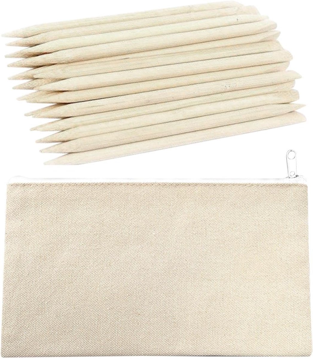 Viltstiften set van 50 - Houtkleurige penselen - Scratch resistant - Creatief speelgoed voor kinderen - ShopVlot