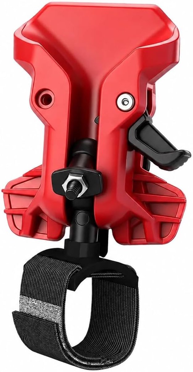 Gereedschapshouder riemclip - robuust en lichtgewicht - veilige vergrendeling - voor hamers en schroevendraaiers - ShopVlot
