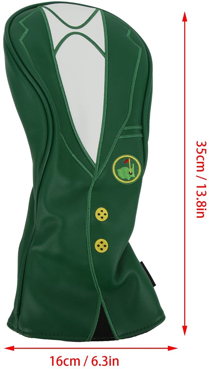 Solidchoice - Waterdichte Golf Club Covers van PU Leer met Zachte Voering van Solidchoice — afbeelding 5