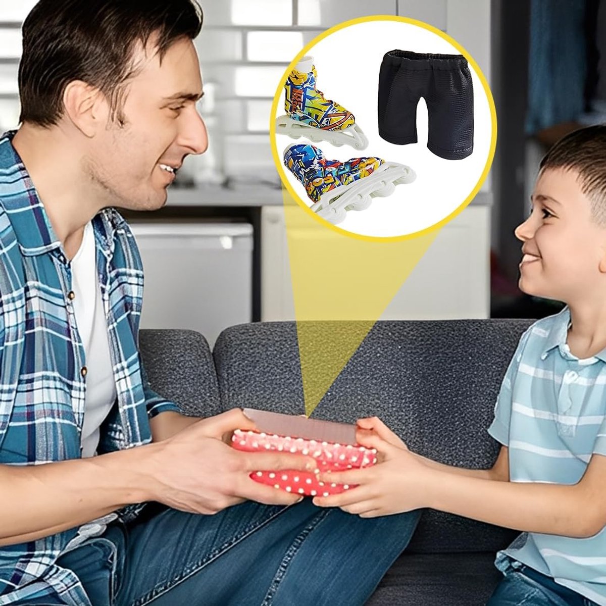 Mini Finger Inline Skates - Met accessoires en kleding - Educatief speelgoed - Bevorder coördinatie en ontspanning - ShopVlot