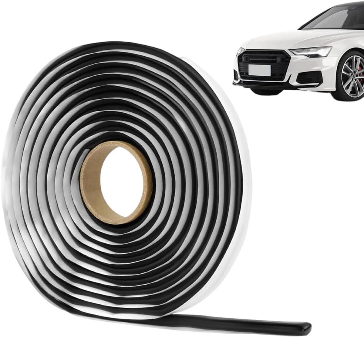 Butyl tape 8 m x 4 mm - zelfklevend - waterdicht - ideaal voor ramen en koplampen - ShopVlot