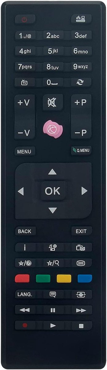 AULCMEET Vervangen Afstandsbediening geschikt voor Telefunken TV OS-32H100 OS32H70 T22FX275LP T22X720 XH32N750M - ShopVlot