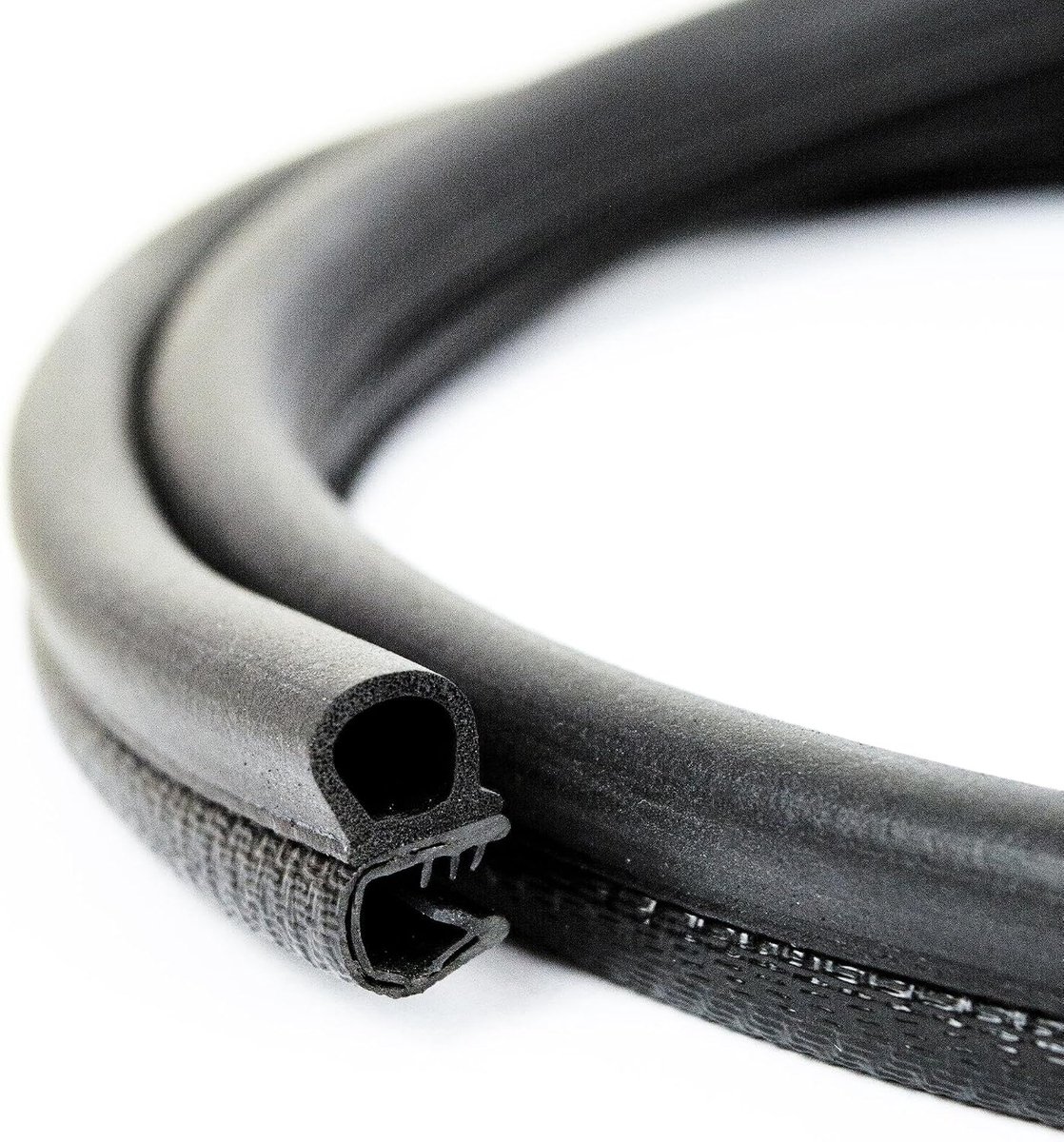 Euras KSD2052 Door Seal Profile, 3 m, 2 - 4 mm, Holds Without Glue, Rubber Seal for Car Door, Trunk and Tailgate - ShopVlot