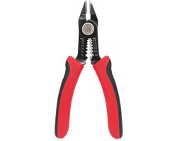 Sintron Tools CWC1 Combi Side Cutter, 2-in-1 Cutting and Stripping Pliers, Inner Spring, Ergonomic Rubber Handle - ShopVlot