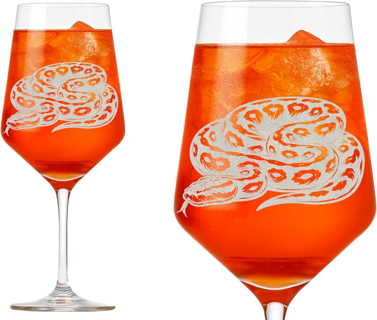 Exoda Valhalla Wijnglas 350ml vaatwasserbestendig met Python gravado - ShopVlot