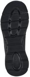 Zwarte Skechers Glide-Step Pro instapper zool met een gegroefd profiel.