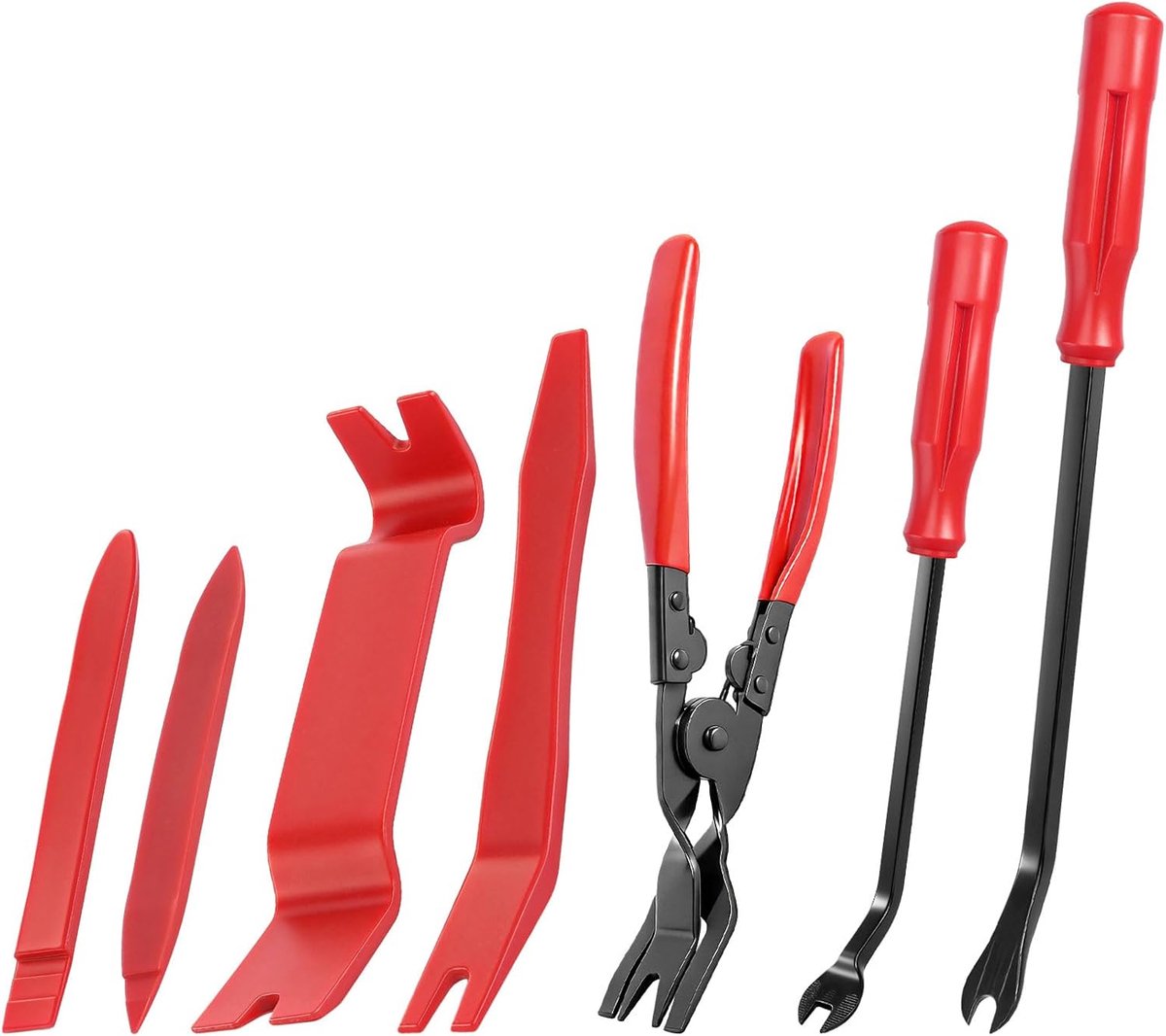 Lever tool auto - 1 stuk - robuust materiaal - ideaal voor onderhoud - ShopVlot