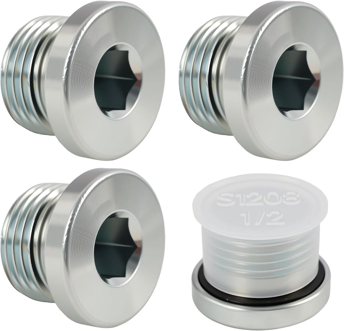 Blindstopper 1/2 Inch - Gegalvaniseerd staal - Effectieve afsluiting - Duurzaam voor waterpijpsystemen - ShopVlot