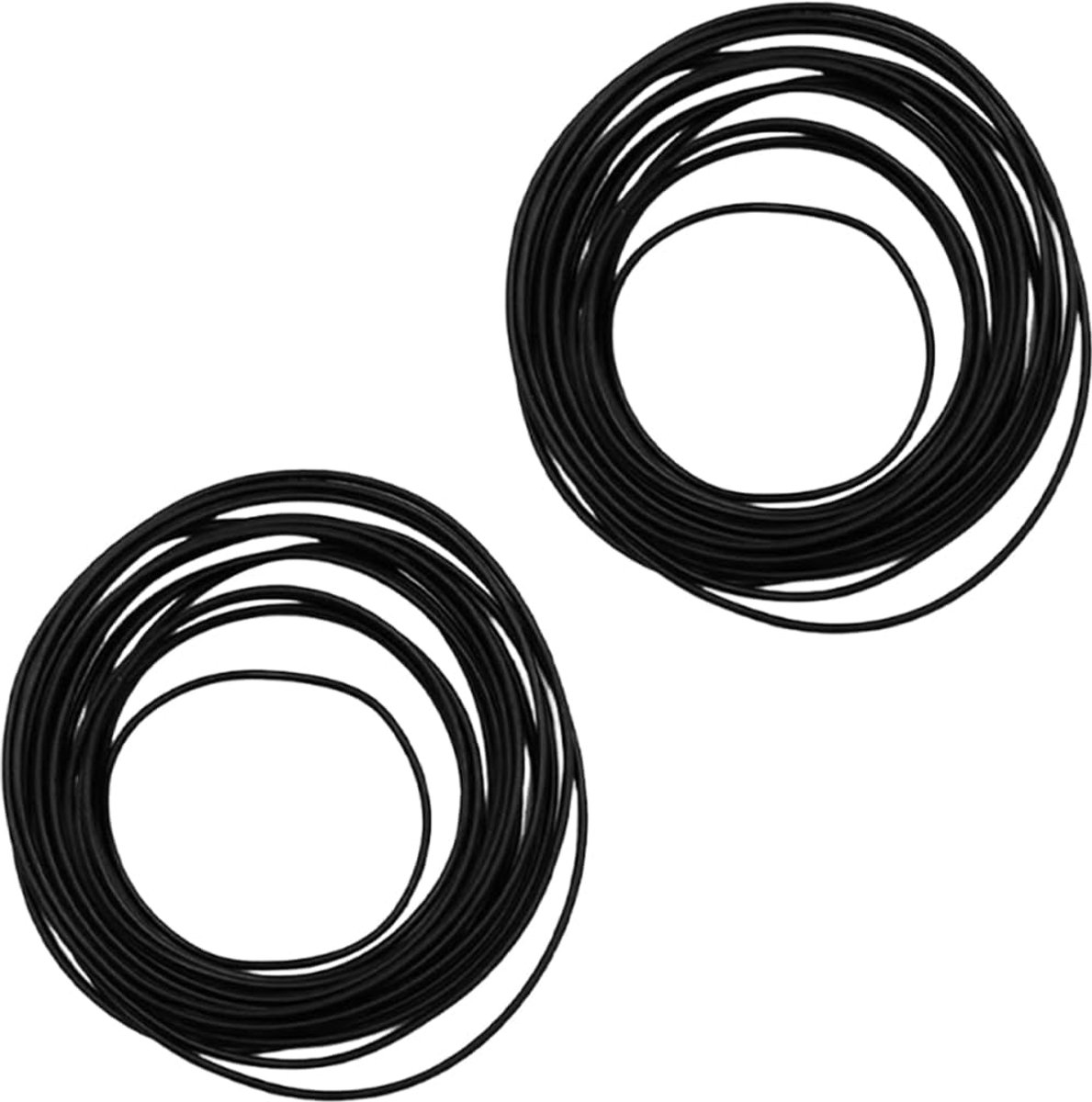 Horloge-O-ring 56 stuks - 0,6 mm waterdicht rubber - afdichtingsringen - eenvoudig te installeren - ShopVlot
