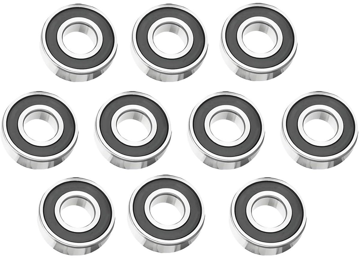 Kogellagers 6mm 626RS - Dubbel afgedicht - Carbon staal - Voor machines en voertuigen - ShopVlot