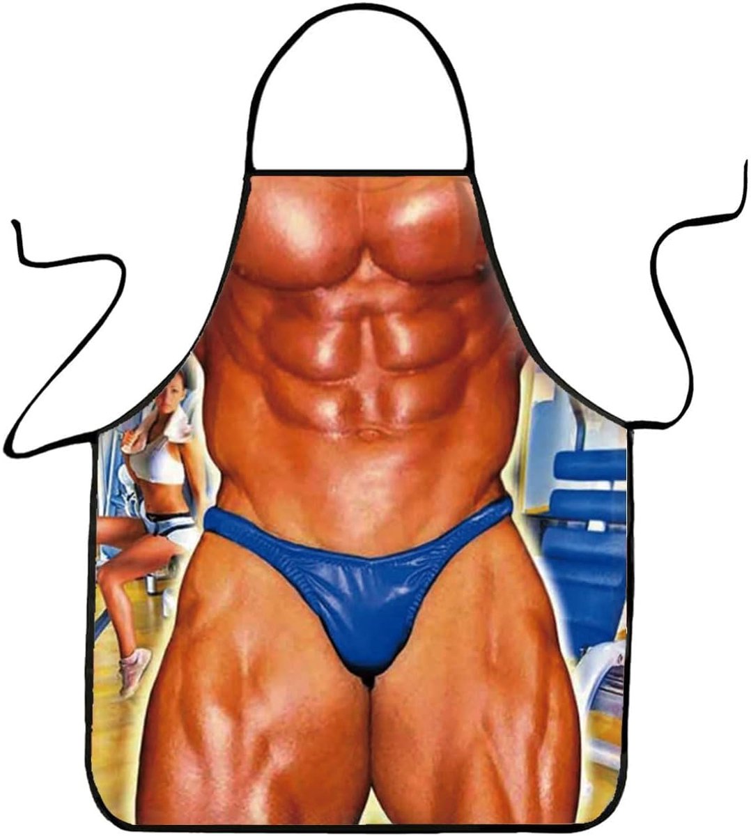 Schort Sexy Grappig - Dirndl Kostuum - Voor Barbecue en Koken - Perfecte Cadeau voor Mannen en Vrouwen - ShopVlot