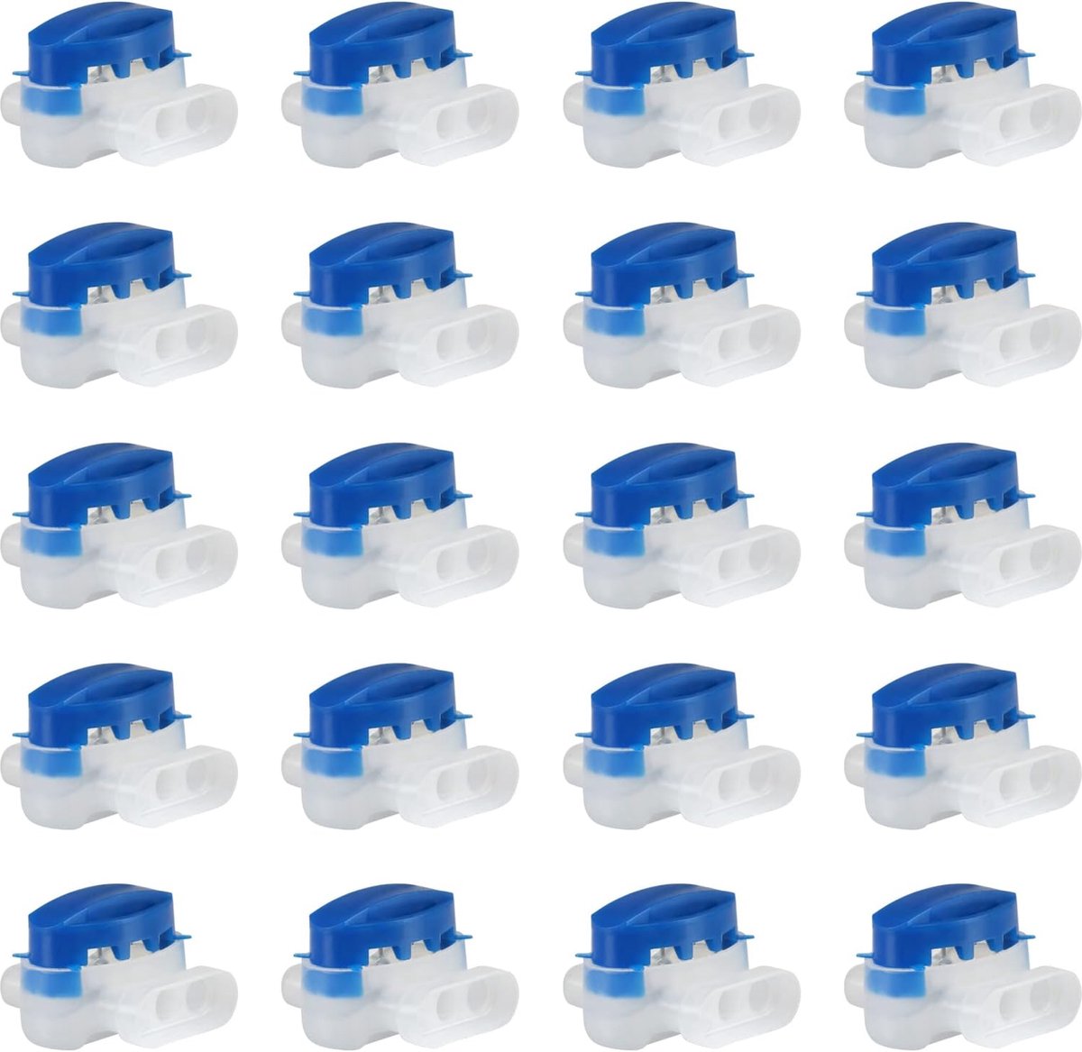 Cable connectors 20 stuks - gel terminals - waterdicht - ideaal voor robotmaaiers - ShopVlot