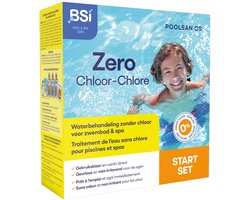 BSI - PoolSan CS Start Set - Complete set voor de waterbehandeling van zwembad en spa zonder chloor