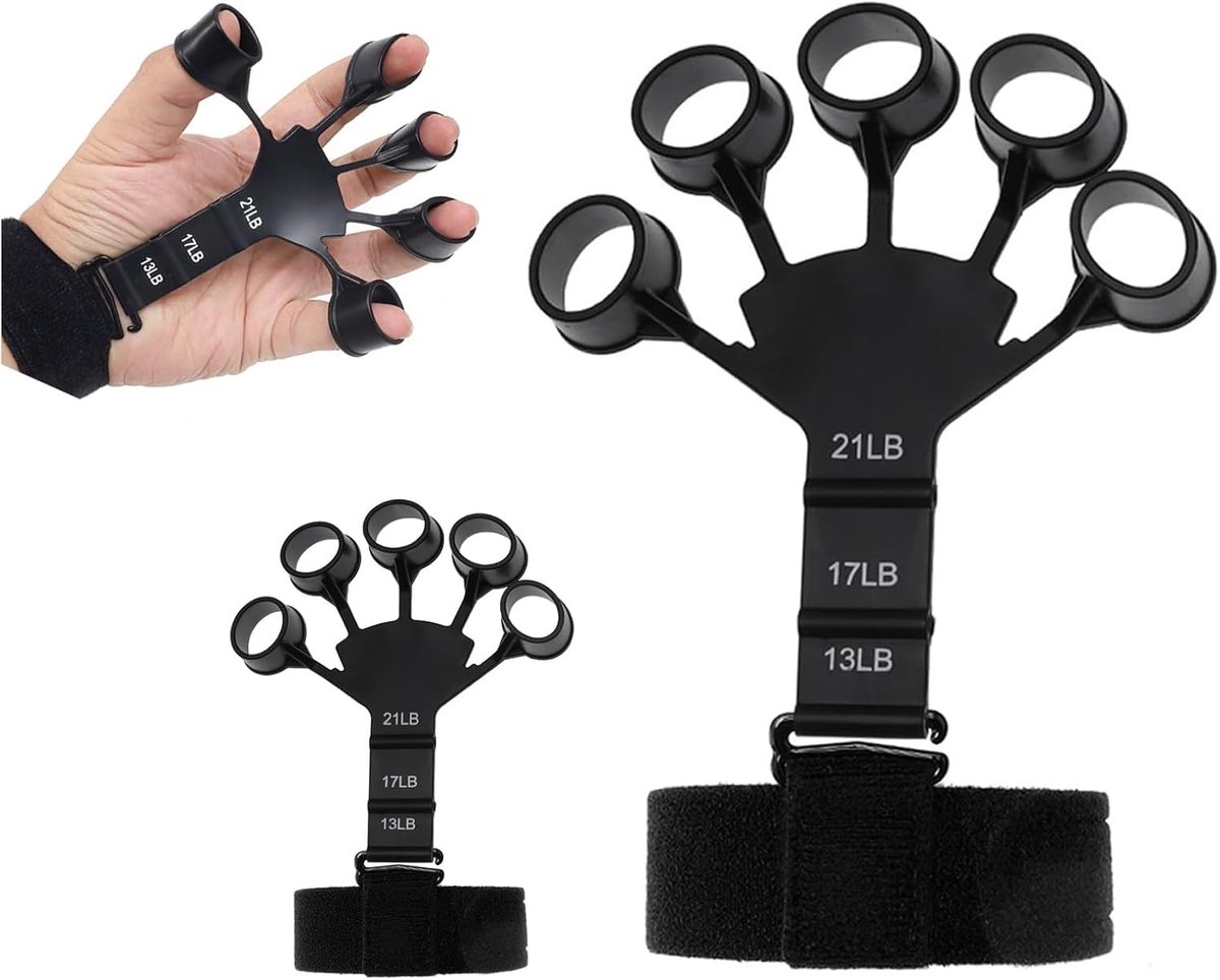 Hand Amplifier, 2 Pack Hand Amplifiers - Black Silicone Oval Wrap - ShopVlot