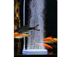 boxtech Aquarium Nano Air Stone - Quiet Aquarium Oxygen Aerator, Ultra High Dissolved Oxygen Diffuser Air Stone - ShopVlot