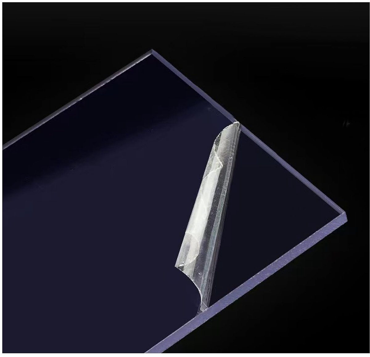 6 stuks acrylglasplaat 13 cm x 18 cm, 3 mm dik acrylglasplaten, helder, robuust, transparante kunststof plaat voor - ShopVlot