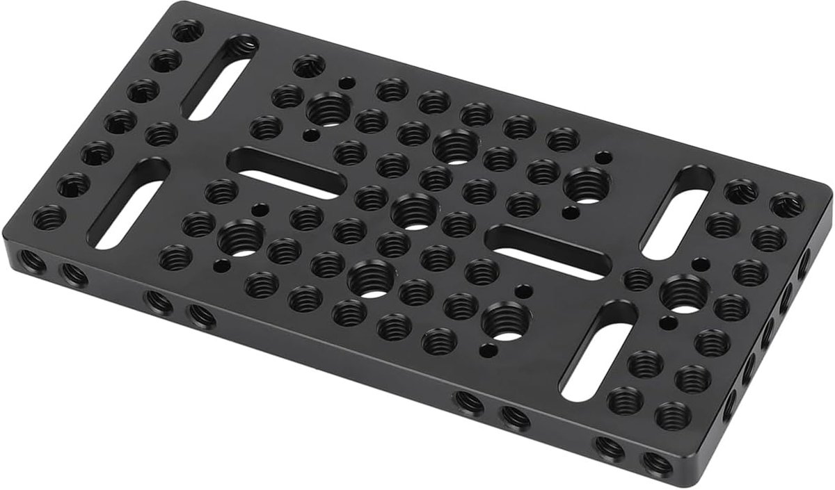 CAMVATE Multifunctional mounting cheese plate with hole for twist protection pins – 3642 - ShopVlot