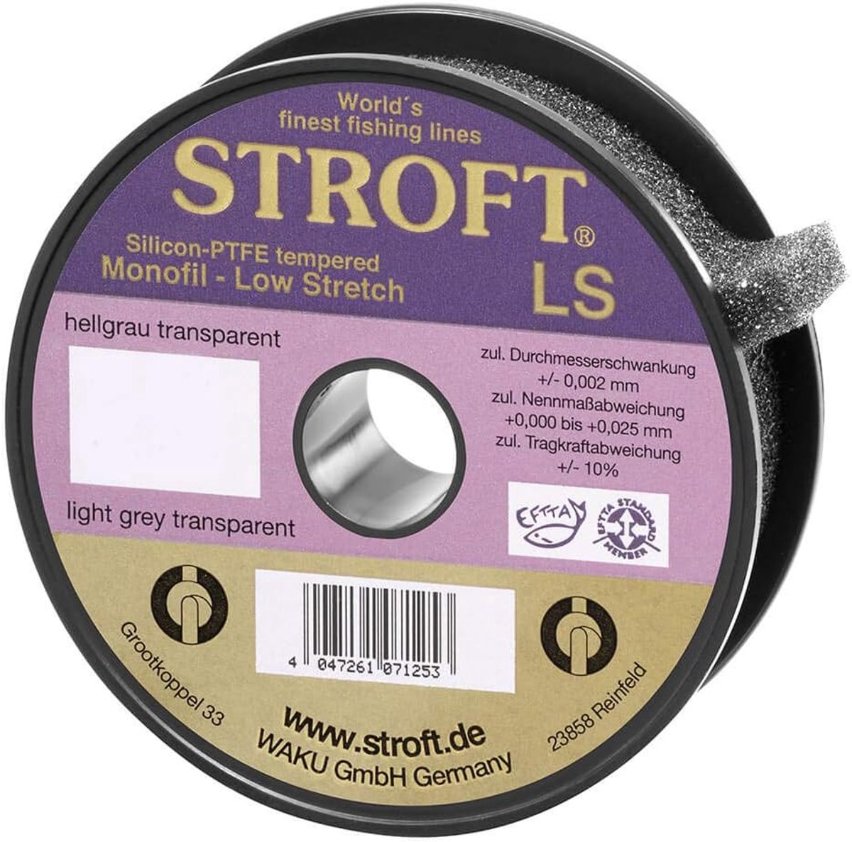 Cord STROFT LS monofilament 300 m, 0,15 mm 2,3 kg - ShopVlot