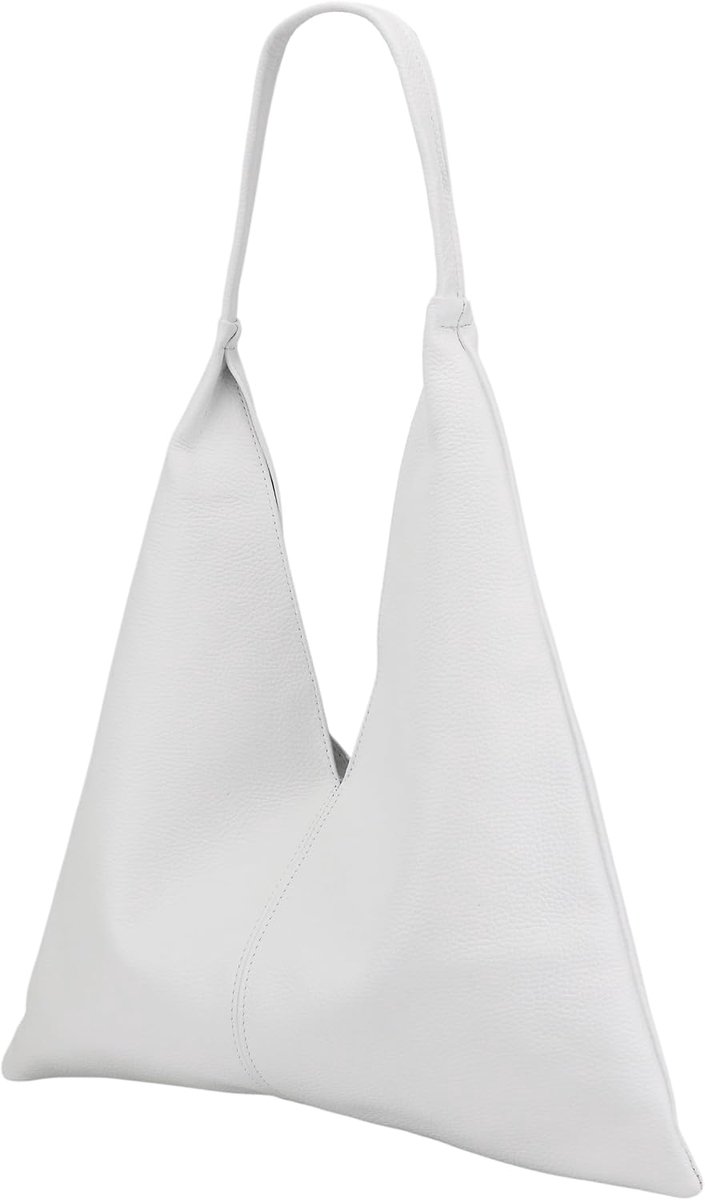 SH Leder Dames schoudertas van echt leer - elegantie ontmoet casual comfort 46x61cm Noah G526 - ShopVlot