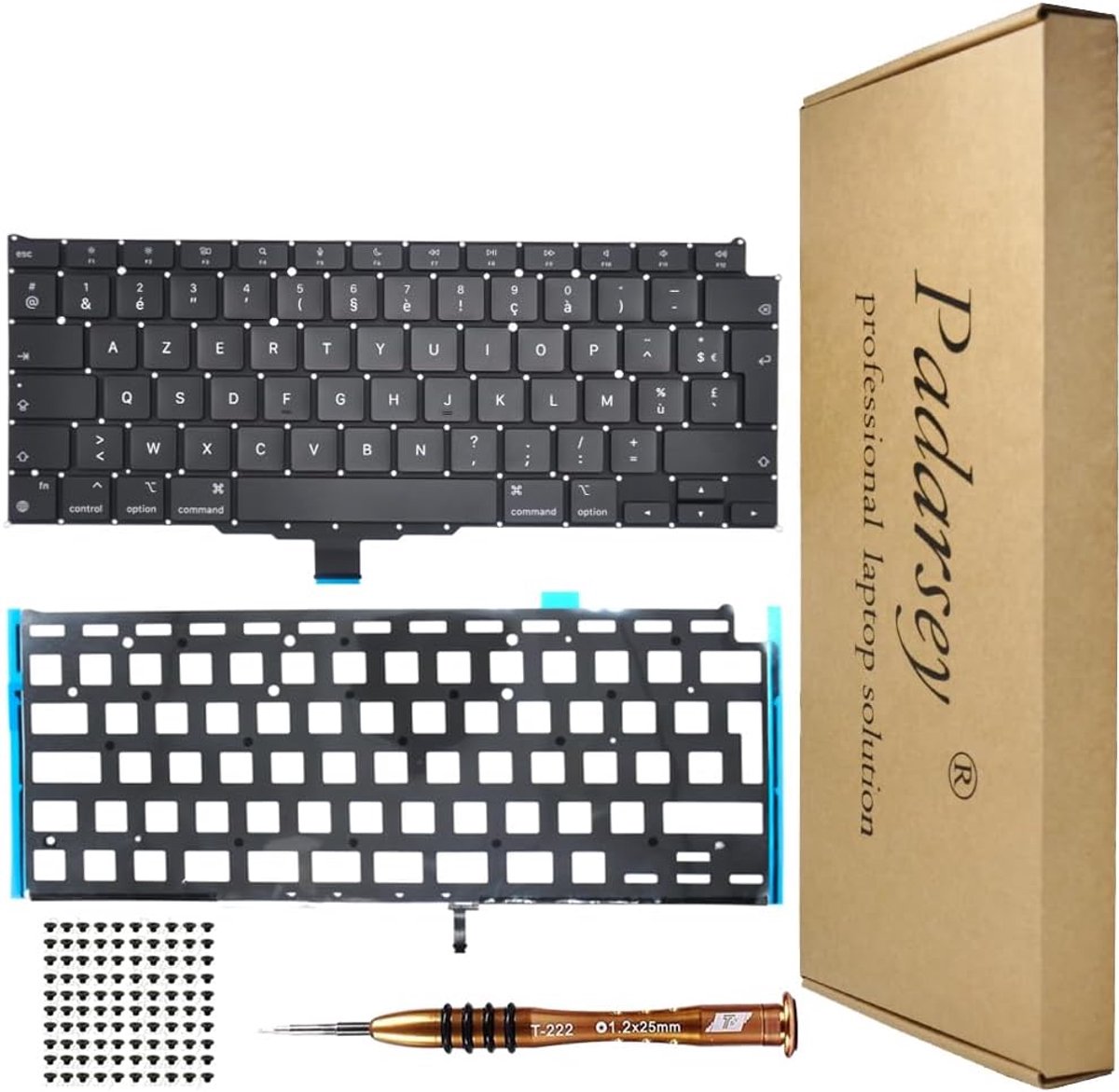 Replacement Backlight Clavier français Keyboard Teclado Compatible with MacBook Air Retina 13" M1 A2337 End 2020 Years - ShopVlot