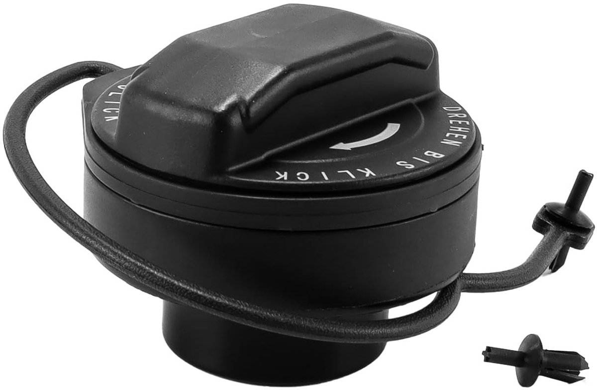 Solidchoice - Brandstofdop met Clip voor Porsche Modellen