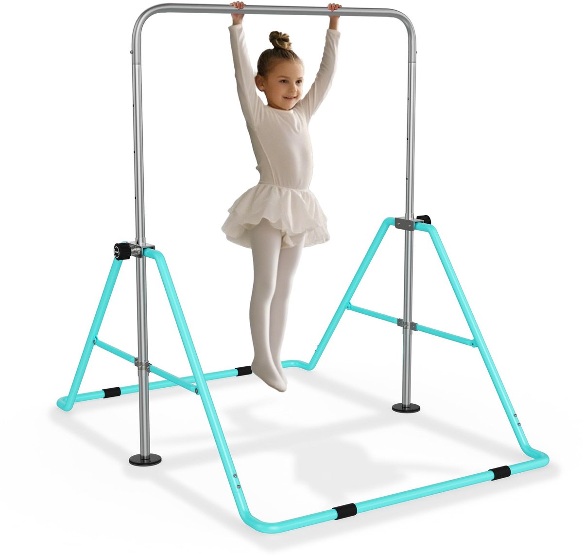 Solidchoice - Indoor Gym Rack met Verstelbare Hoogte en Gymnastiekringen