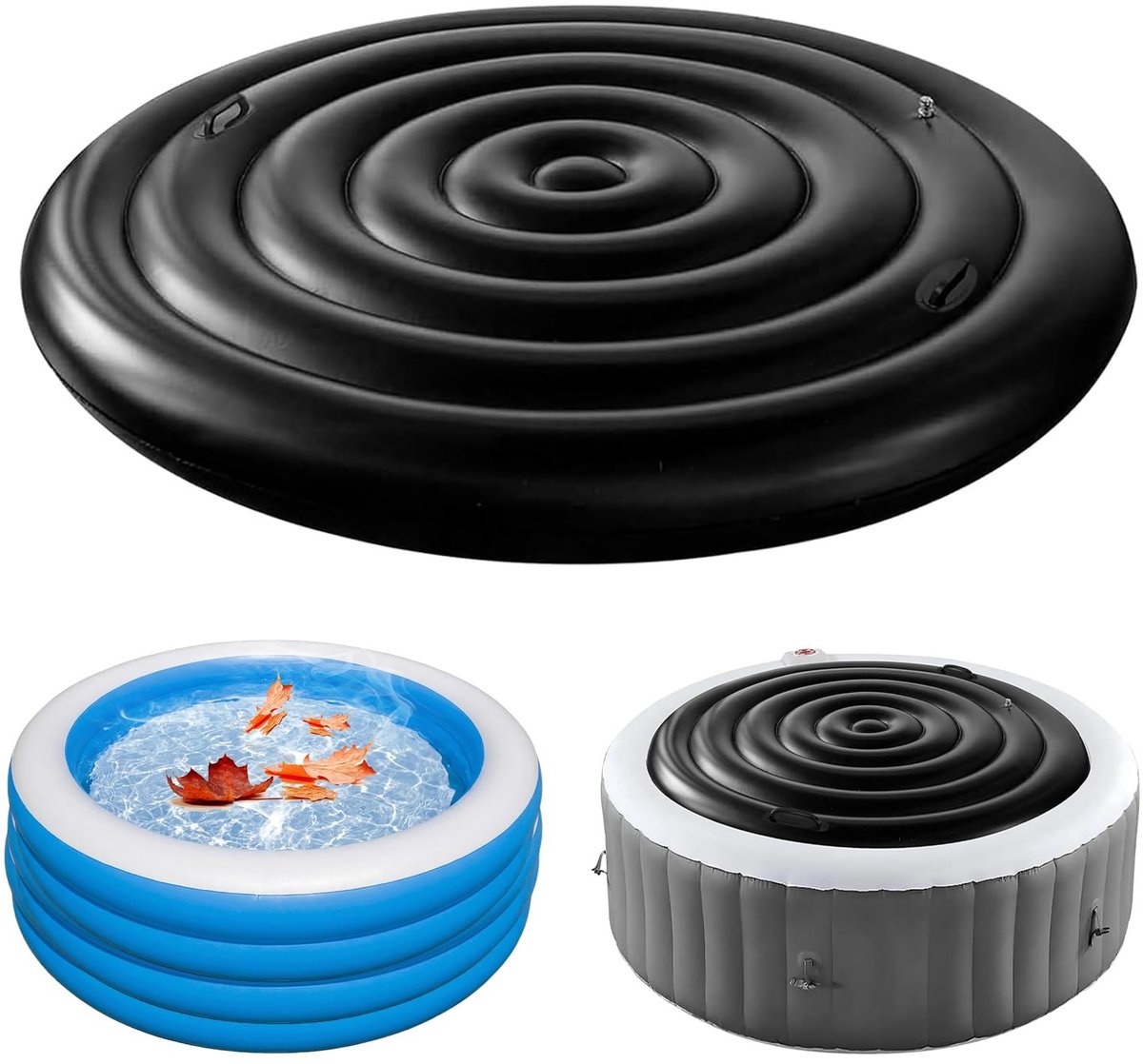 Solidchoice - Opblaasbare Whirlpoolafdekking voor Energiebesparing en Bescherming