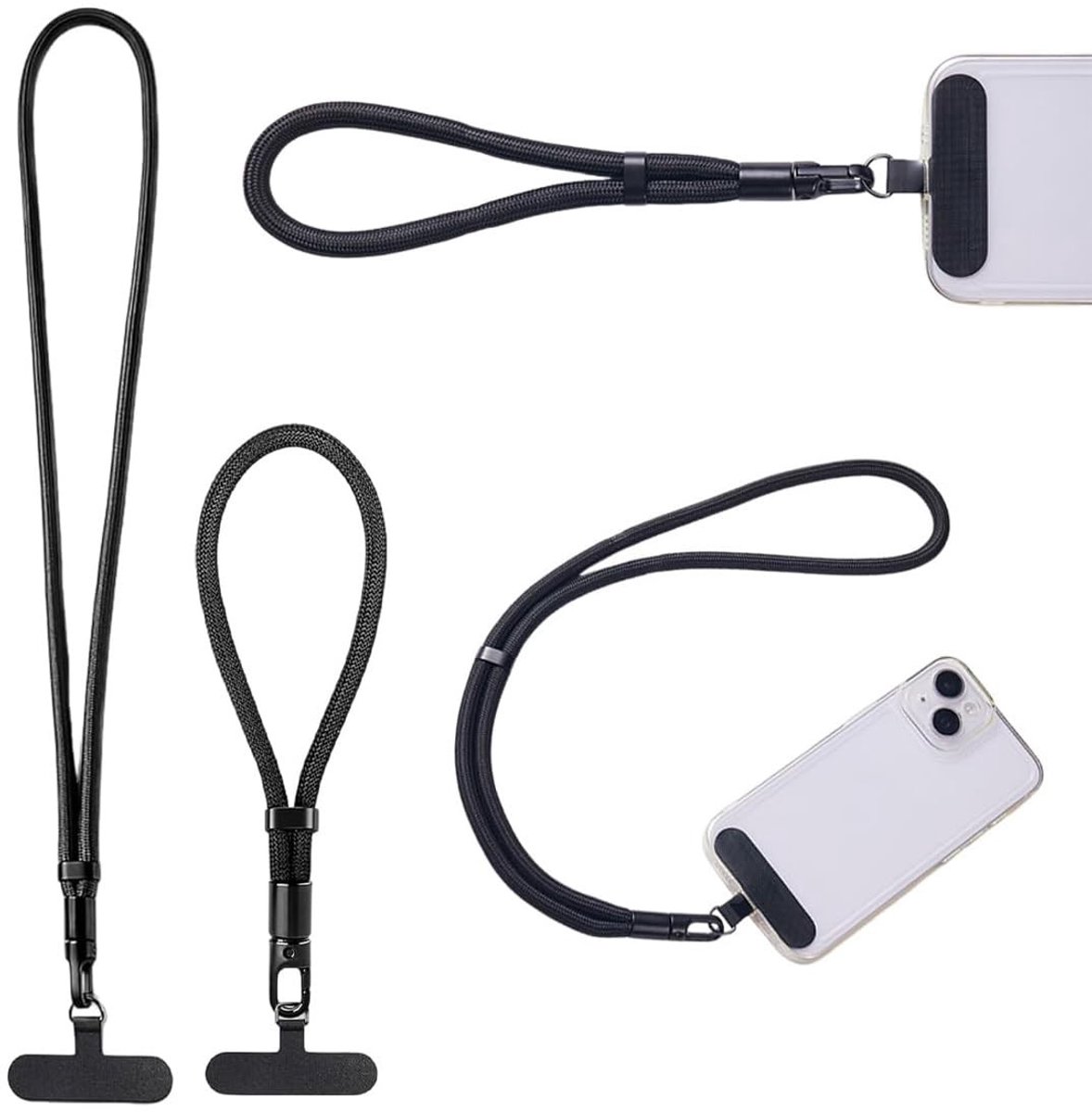 Solidchoice - Elegante Pols- en Halsketting Combinatie voor Telefoon